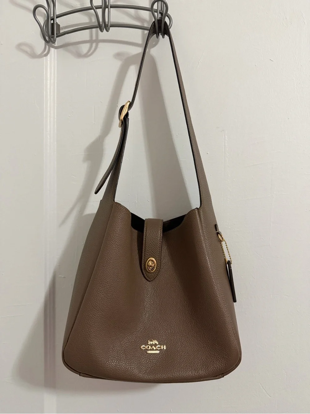 Coach Hadley Crossbody Shoulder Bag with Gold Hardware - Picture 5 of 6